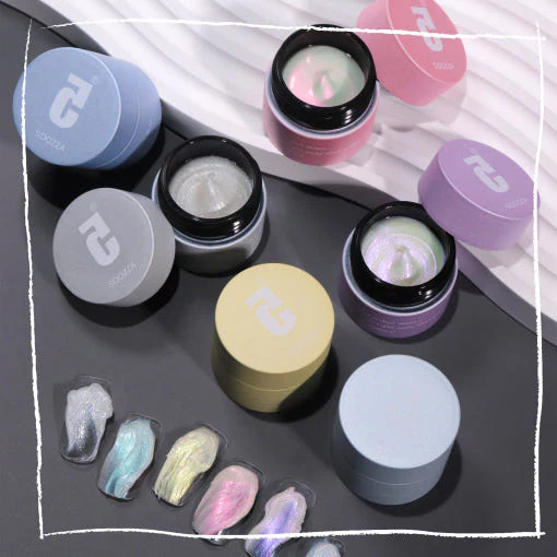 SOOZZA 5 Textured 3D Gel Series - Full 6pc Set/Individual Jars