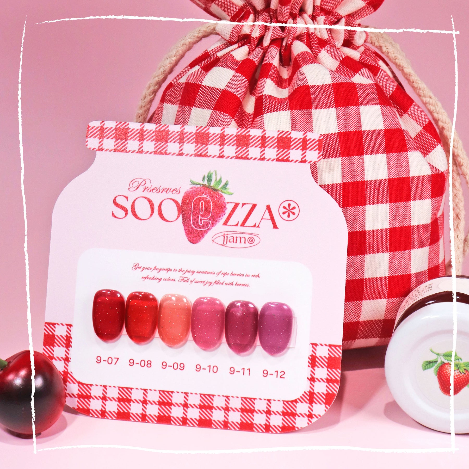 SOOZZA Jjam Glitter Gel Collection - Full 6pc Set/Individual Bottles
