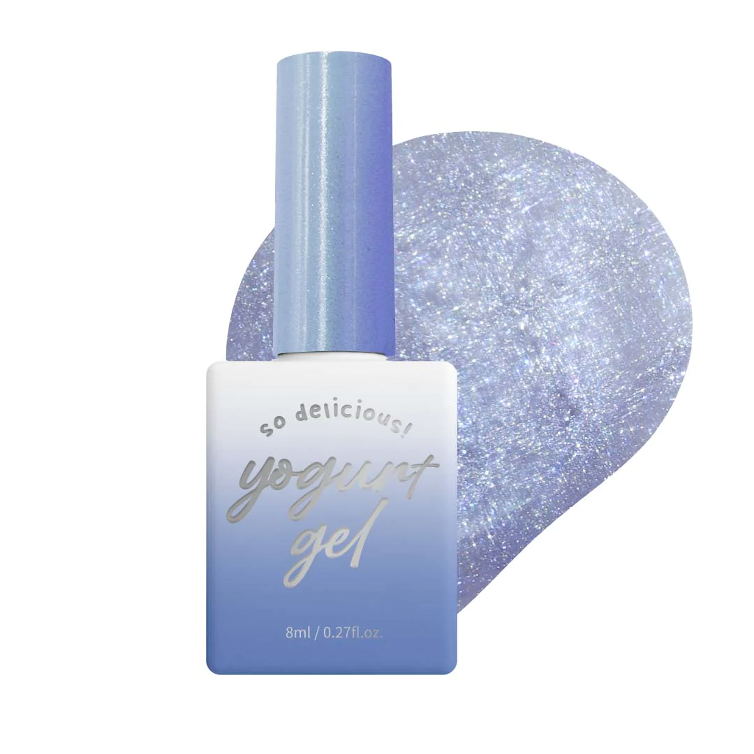 Yogurt Nail Glass Bead Magnetic Cat Eye Glitter Gel - Full 10pc Collection/Individual Bottles