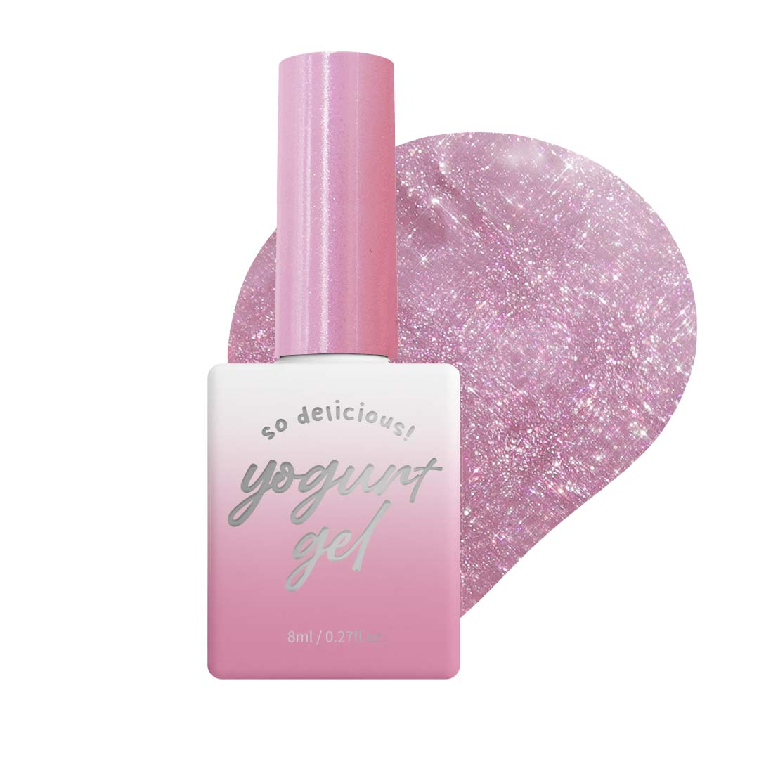 Yogurt Nail Glass Bead Magnetic Cat Eye Glitter Gel - Full 10pc Collection/Individual Bottles