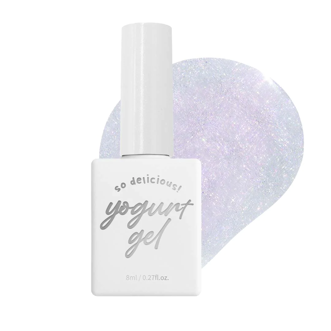 Yogurt Nail Glass Bead Magnetic Cat Eye Glitter Gel - Full 10pc Collection/Individual Bottles