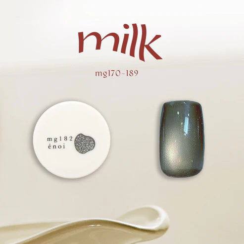 énoi 'milk' Magnetic Gel Series - full 20pc set/individual pots (mg171-189)