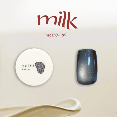 énoi 'milk' Magnetic Gel Series - full 20pc set/individual pots (mg171-189)