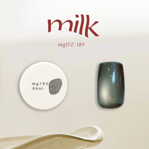 énoi 'milk' Magnetic Gel Series - full 20pc set/individual pots (mg171-189)