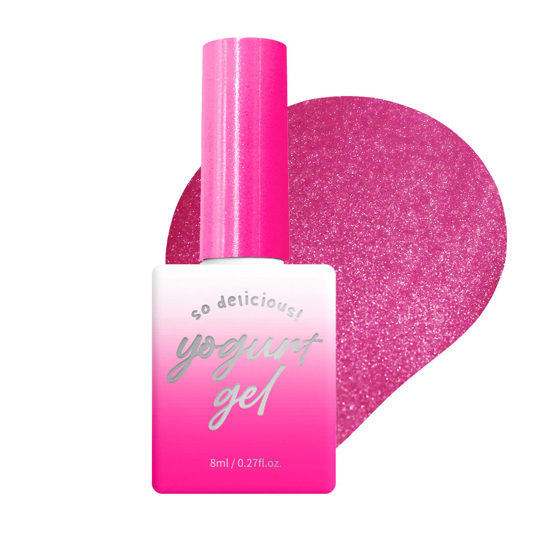 Yogurt Nail Magic Beads Magnetic Cat Eye Glitter Gel - Full 10pc Collection/Individual Bottles