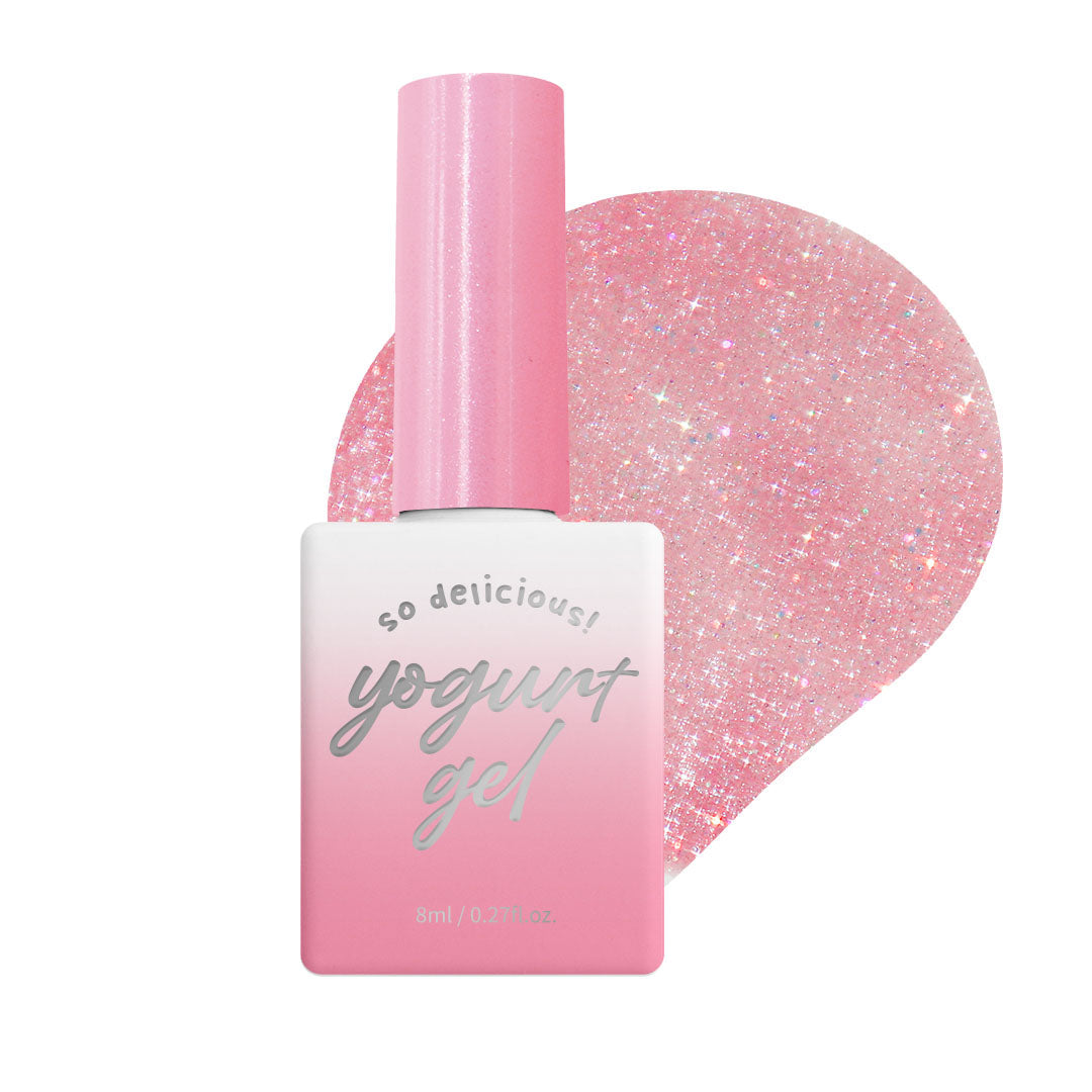 Yogurt Nail Korea Sugar Bubble Magnetic Cat Eye Glitter Gel - Full 8pc Collection/Individual Bottles