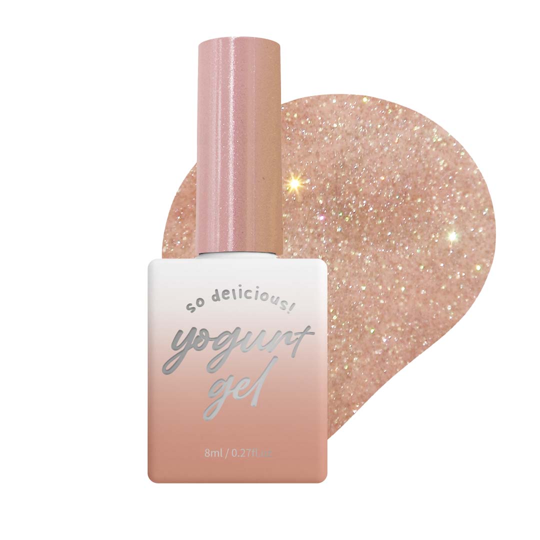Yogurt Nail Ballerina Reflective Glitter Collection - Full 8pc Set/Individual Bottles
