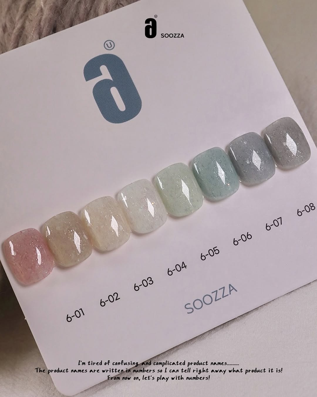 SOOZZA '6' Series Velvet Collection - Full 8pc Set/Individual Bottles