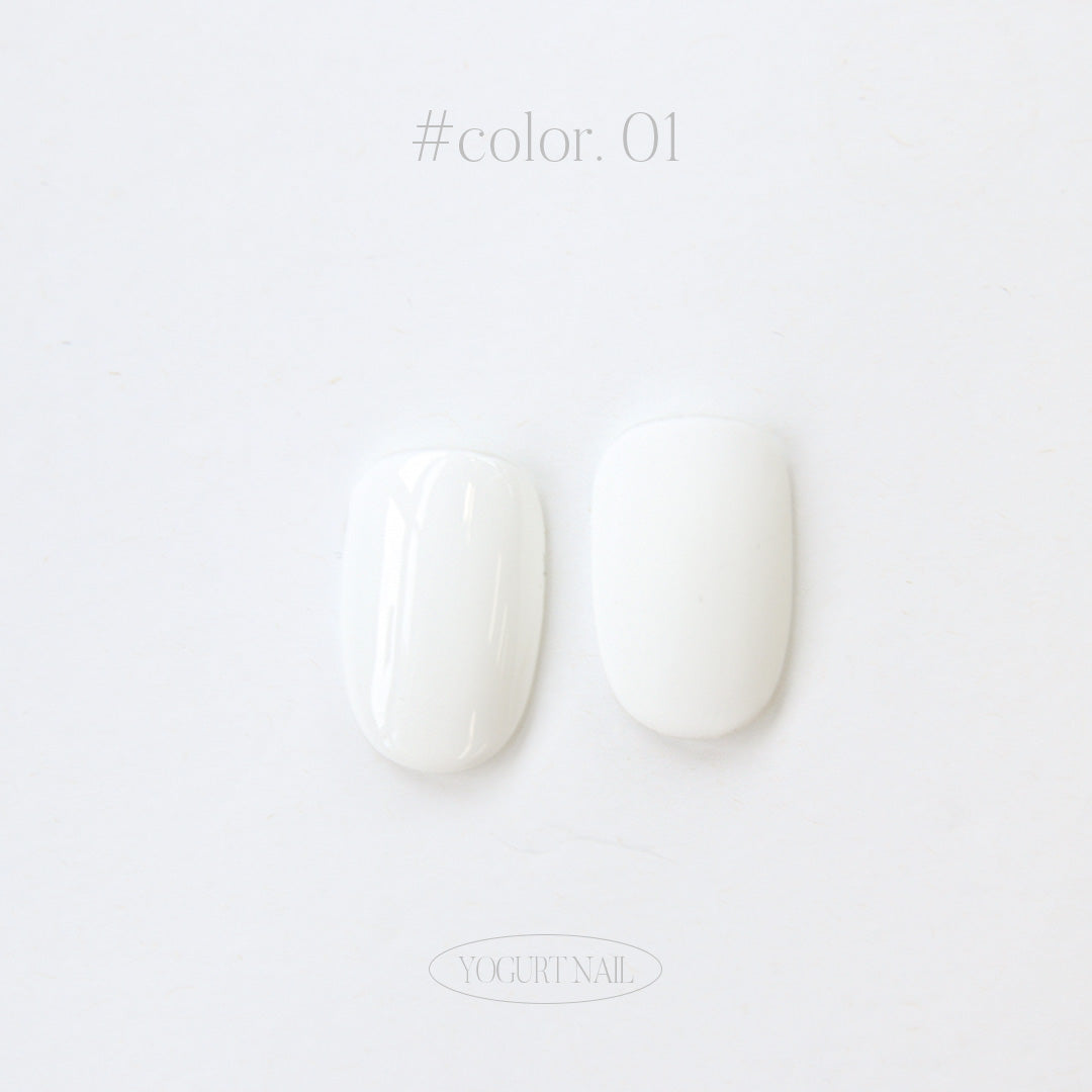 Yogurt Nail Corea - Blanco #01
