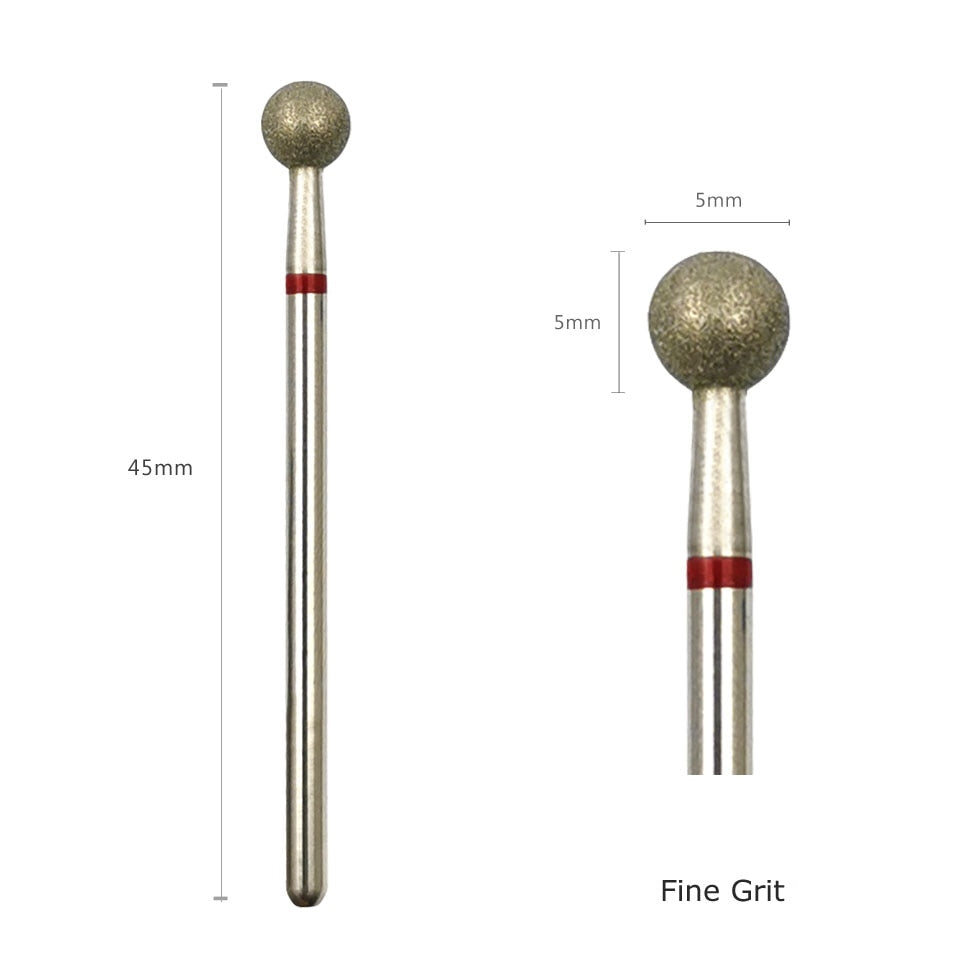 Broca de bola de 5,00 mm - Grano fino