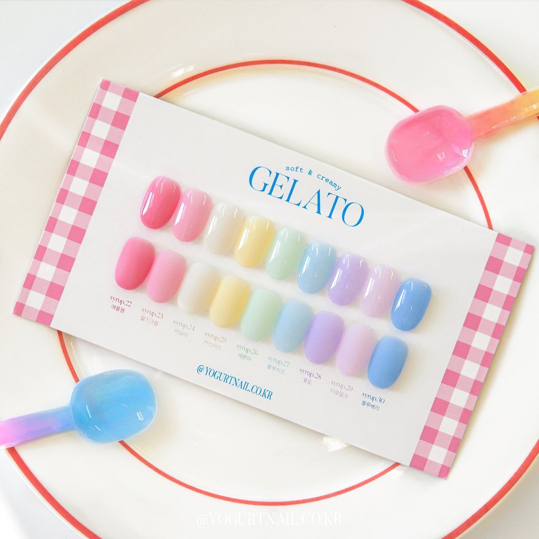 Yogurt Nail Gelato - Full 9pc Collection/Individual Bottles