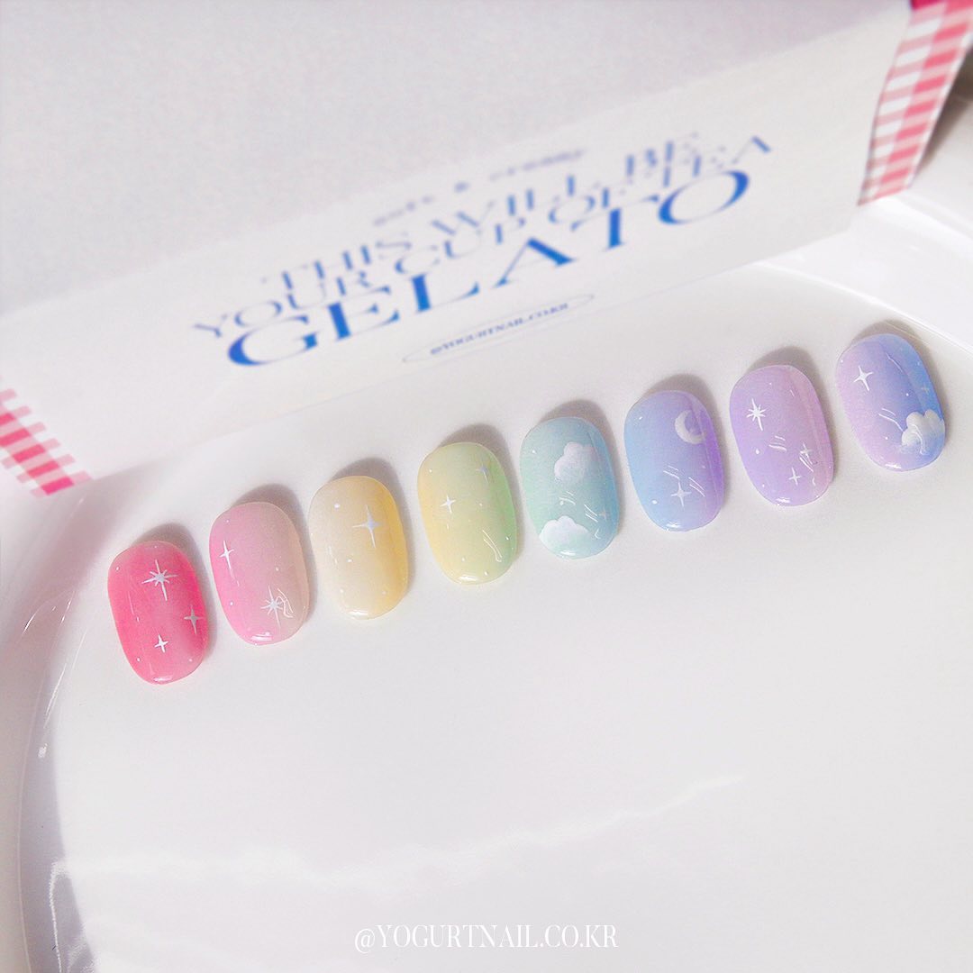 Yogurt Nail Gelato - Full 9pc Collection/Individual Bottles