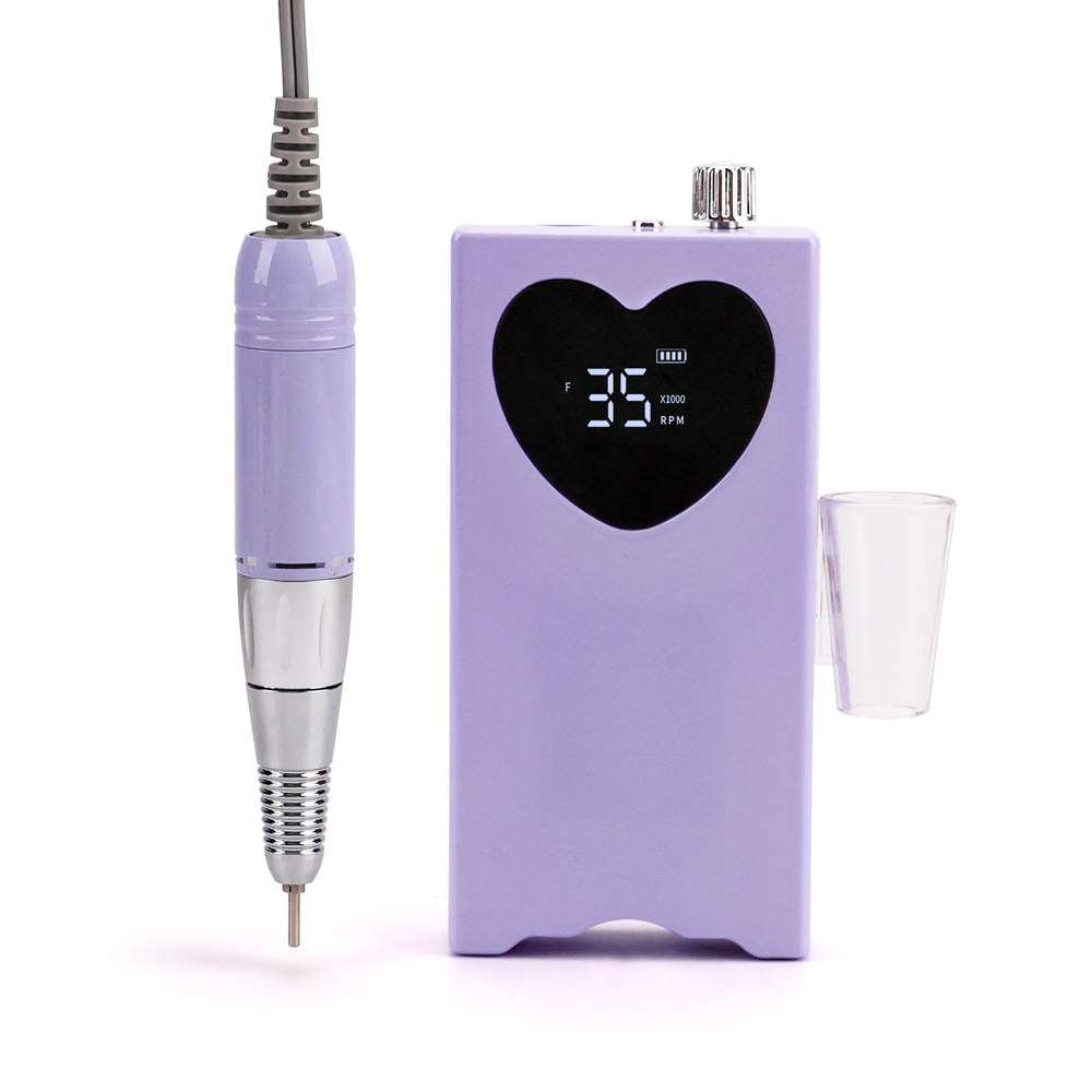 Peony Portable Heart E-File/Nail Drill - 3 colours