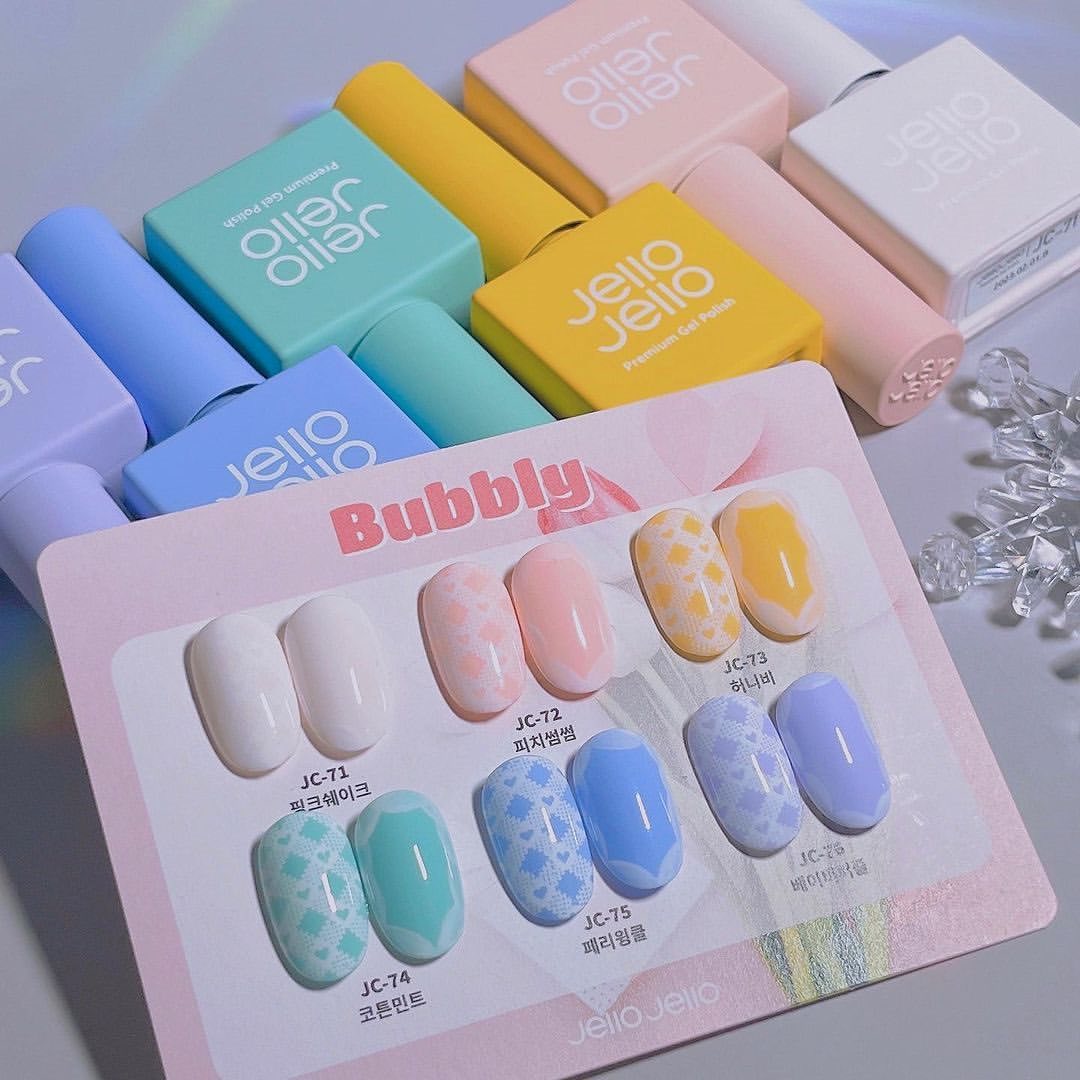 JELLO JELLO Colección burbujeante - juego de 6 piezas