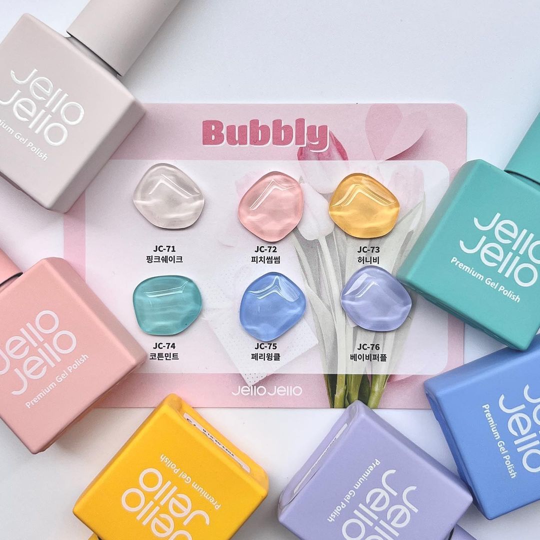JELLO JELLO Colección burbujeante - juego de 6 piezas