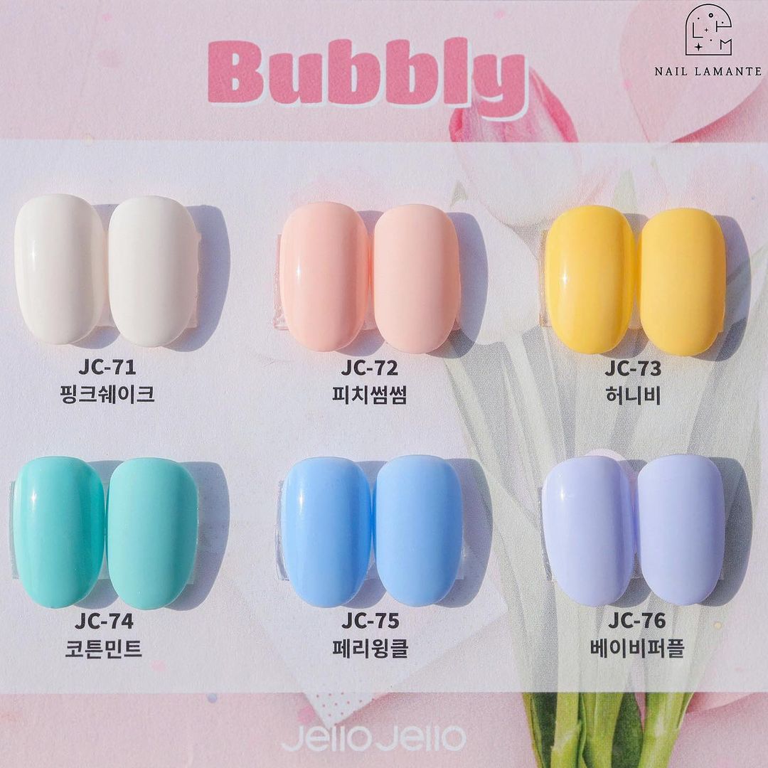 JELLO JELLO Colección burbujeante - juego de 6 piezas