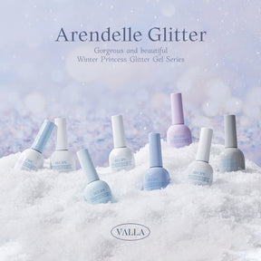 Valla Arendelle Glitter Gel Collection - Full 8pc Set