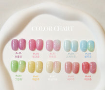 Yogurt Nail Korea Bunny Chu Syrup Gel Collection - Full 10pc Collection/Individual Bottles