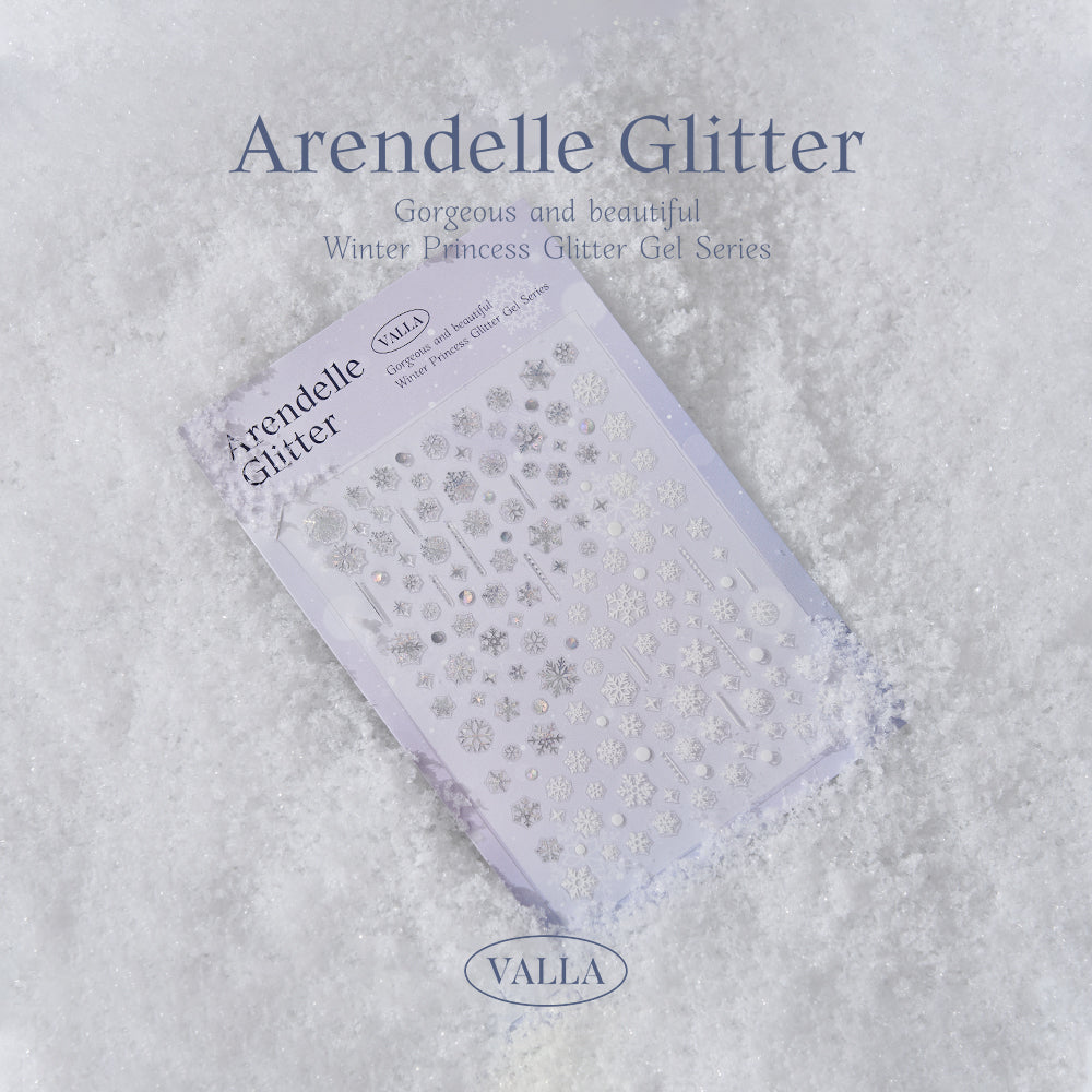 Valla Arendelle Glitter Gel Collection - Full 8pc Set