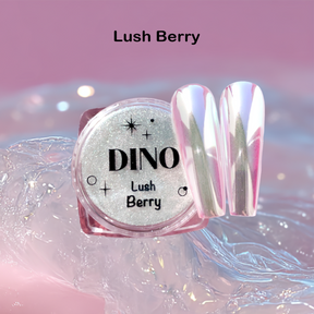 DINO It's Nail O'Clock Chrome Powder - Lush Powder (Full 3pc set/3 colour options)