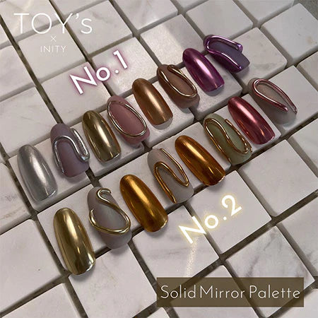 【y⭐︎】TOY’S INITY クロムパウダーセット Toys X Inity Nail Supplies | Gel Polishes & Nail Art