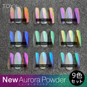 TOY's x INITY New Aurora Powder - 9 colour set/individual pots