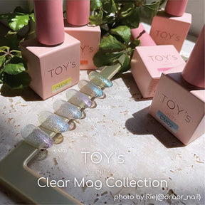 TOY's x INITY Clear Mag (Magnetic Gel) Collection - Full 6pc set/Individual bottles