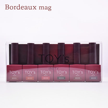 TOY's x INITY Bordeax Mag (Magnetic Gel) Collection - Full 6pc set/Individual bottles