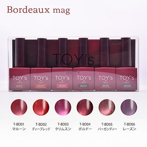 TOY's x INITY Bordeax Mag (Magnetic Gel) Collection - Full 6pc set/Individual bottles