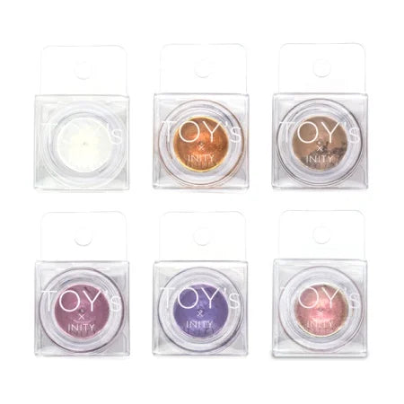 TOY's x INITY Aurora x Metallic Dream Powder - 6 colour set