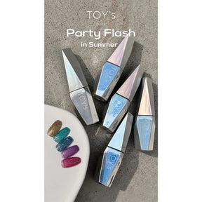 TOY's x INITY Party Flash Gel - 10 colours (Individual Bottles)