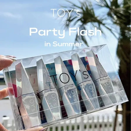 TOY's x INITY Party Flash Gel - 10 colours (Individual Bottles)