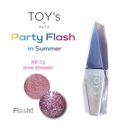 TOY's x INITY Party Flash Gel - 10 colours (Individual Bottles)