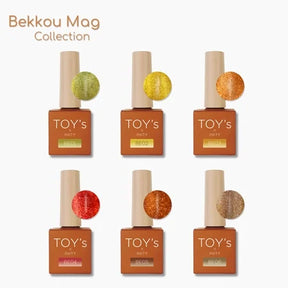 TOY's x INITY Bekkou Mag (Magnetic Gel) Collection - Full 6pc set/Individual bottles