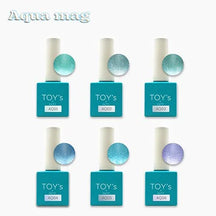 TOY's x INITY Aqua Mag (Magnetic Gel) Collection - Full 6pc set/Individual bottles