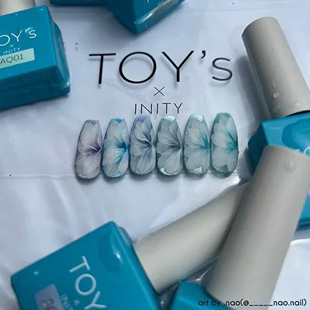 TOY's x INITY Aqua Mag (Magnetic Gel) Collection - Full 6pc set/Individual bottles