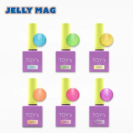 TOY's x INITY Jelly Mag (Magnetic Gel) Collection - Full 6pc set/Individual bottles