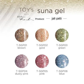 TOY's x INITY Suna Gel (Jali Péti) - (Full 6pc Set/Individual Pots)