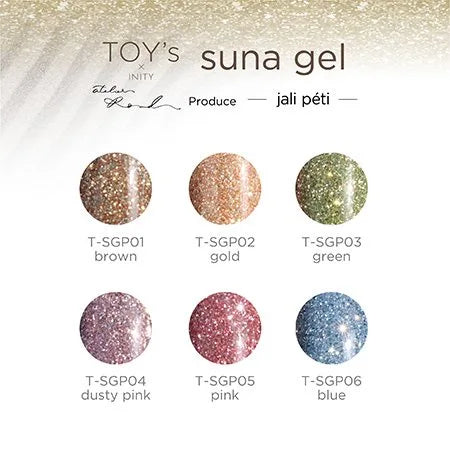 TOY's x INITY Suna Gel (Jali Péti) - (Full 6pc Set/Individual Pots)