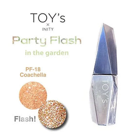 TOY's x INITY Party Flash Gel - 10 colours (Individual Bottles)