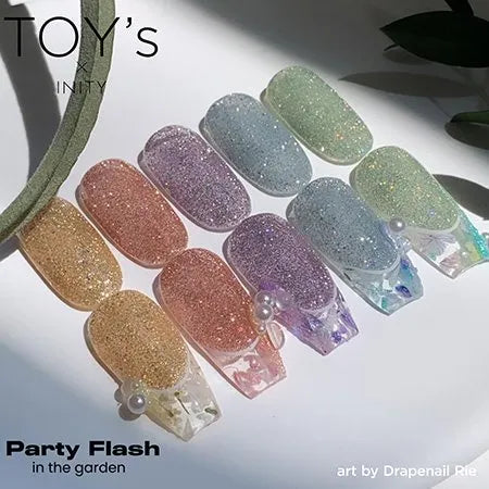 TOY's x INITY Party Flash Gel - 10 colours (Individual Bottles)