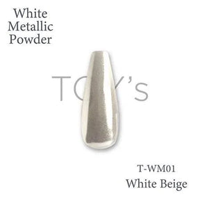 TOY's x INITY White Metallic Powder Collection - 6 Colour Set/Single Colours