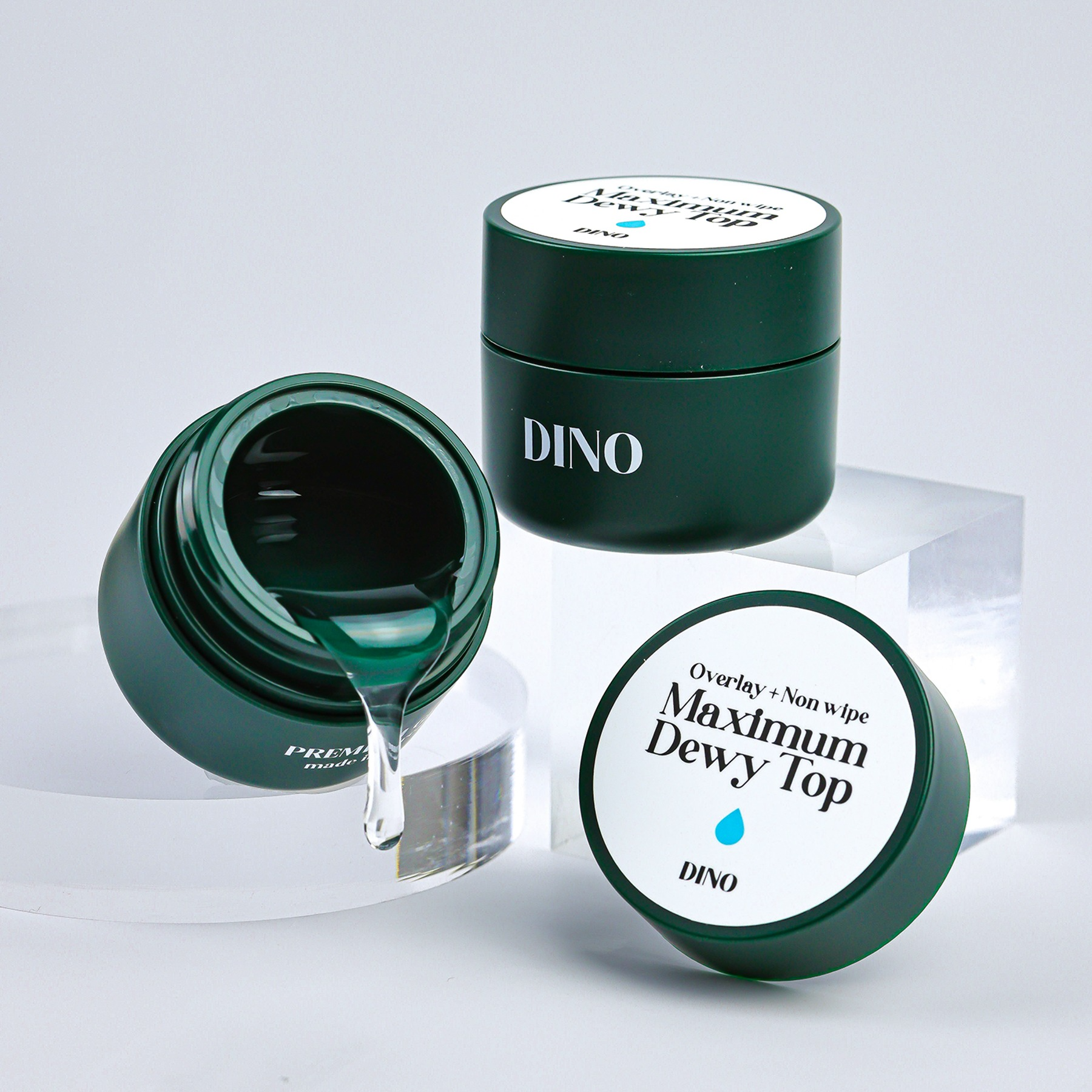 DINO It's Nail O'Clock Maximum Dewy Top Gel (Non-Wipe)