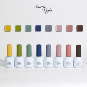 DINO It's Nail O'Clock Starry Night Collection (8 Syrup Gels)