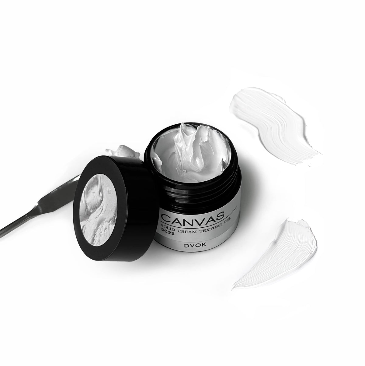 DVOK - White Solid Cream Texture Gel (large size)