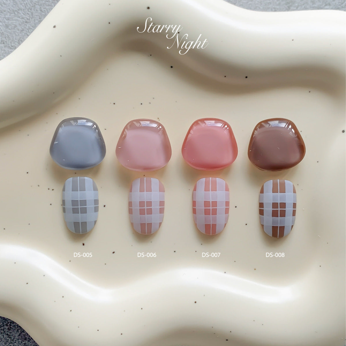 DINO It's Nail O'Clock Starry Night Collection (8 Syrup Gels)