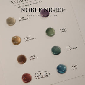 Valla Noble Night Magnetic Gel Collection - Full 8pc Set/Individual Bottles