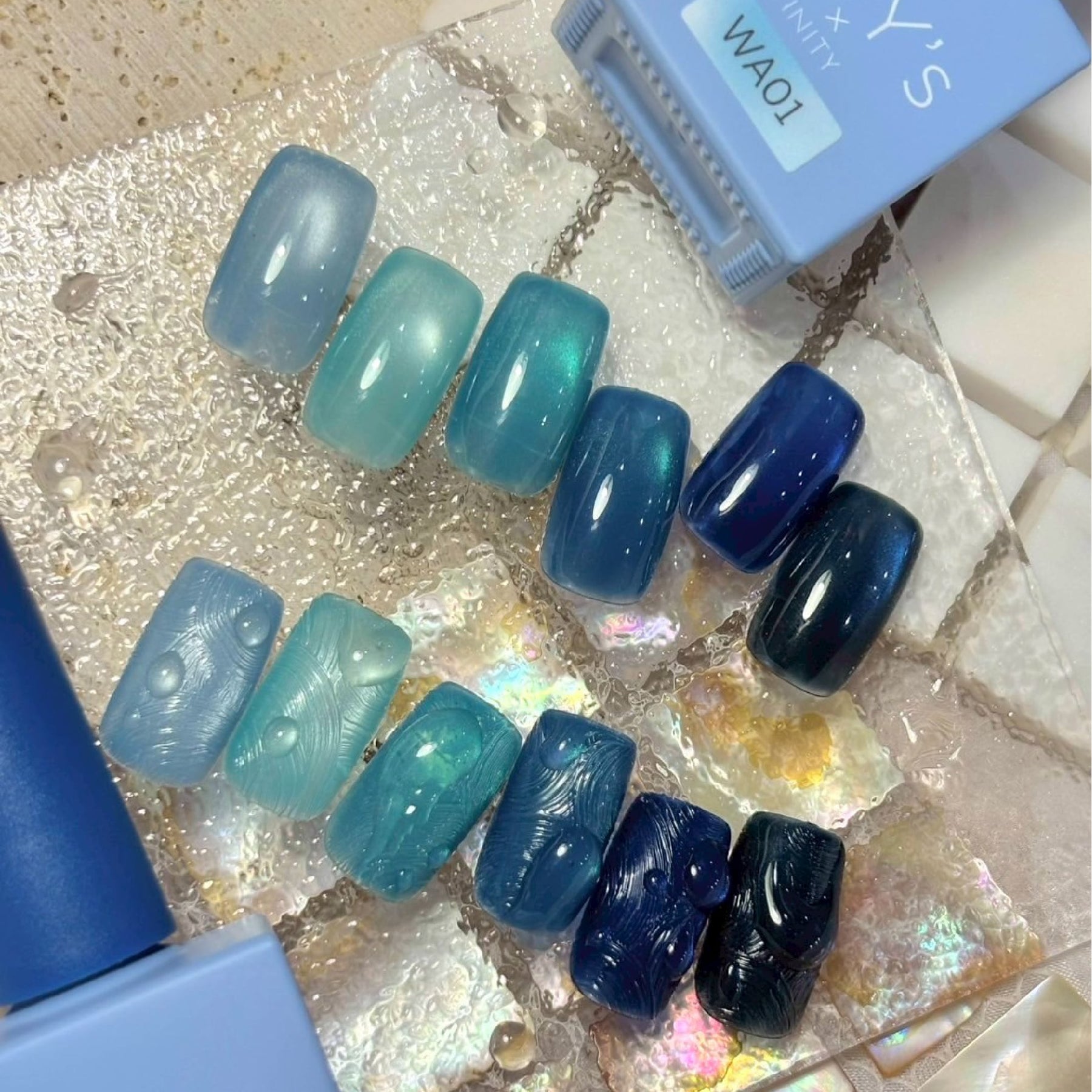 TOY's x INITY Water Mag (Magnetic Gel) Collection - Full 6pc set/Individual bottles