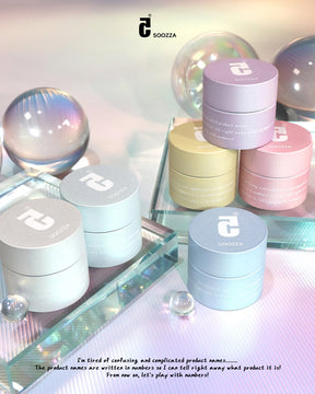 SOOZZA 5 Textured 3D Gel Series - Full 6pc Set/Individual Jars
