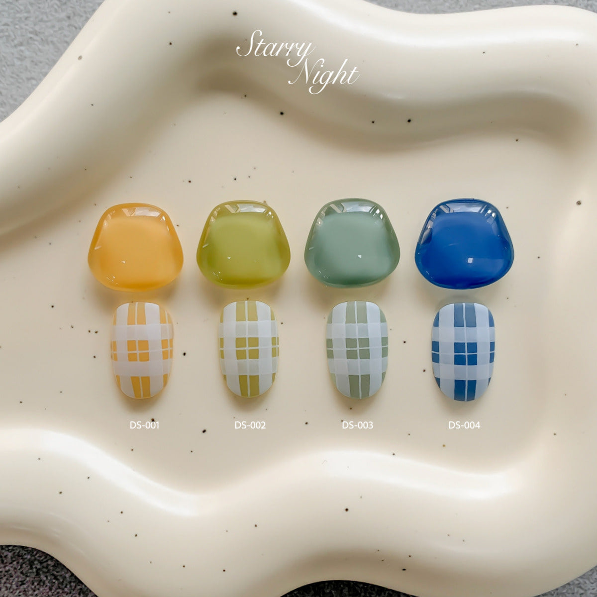 DINO It's Nail O'Clock Starry Night Collection (8 Syrup Gels)